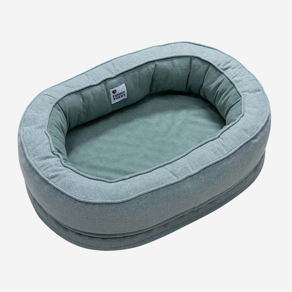 Lit orthopédique moelleux pour chien Donut