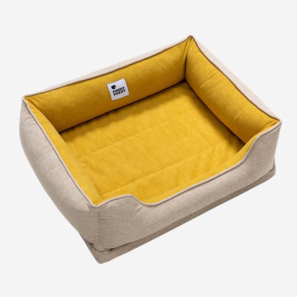 Funda de cama - Cama para perros con pan cuadrado