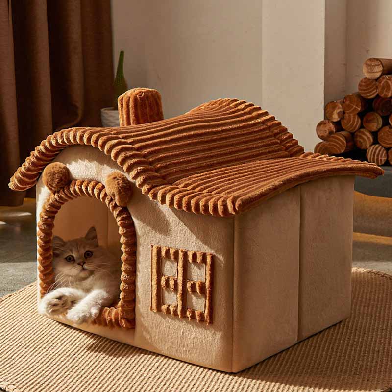 Halbgeschlossenes Katzenbett von House Design