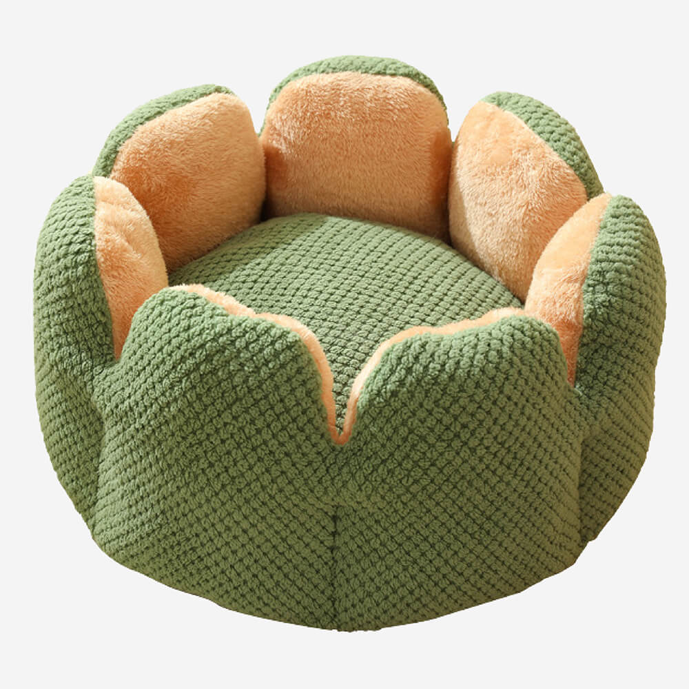 Lit confortable pour animaux de compagnie en forme de cactus