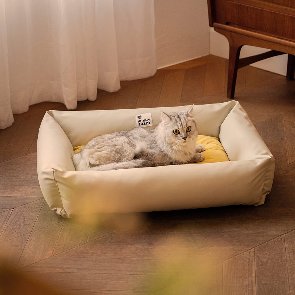 Leathaire Waterproof Cozy Pet Dog Bed