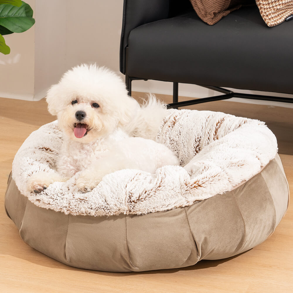 Super Soft Luxury Dutch Velvet Calming Orthopedic Dog Bed