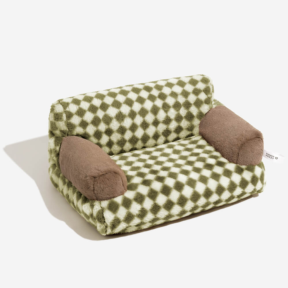 Vintage Leisure Diamond Hunde- und Katzensofa