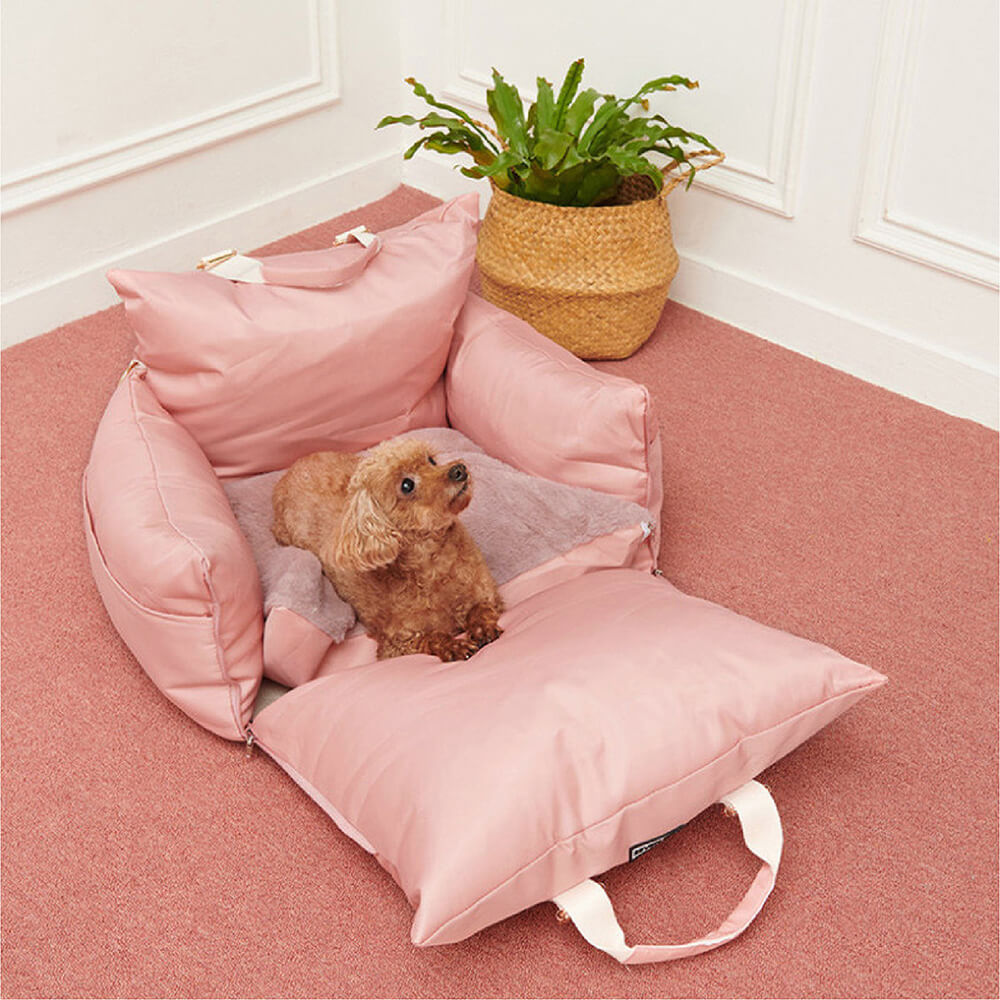 <tc>Cama impermeable para asiento de coche para perros - Primera clase</tc>