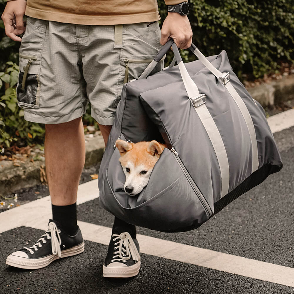 Lit de siège d'auto pour chien imperméable - Première classe