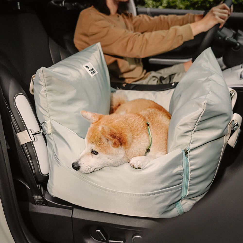 Waterproof Dog Car Seat Bed - First Class