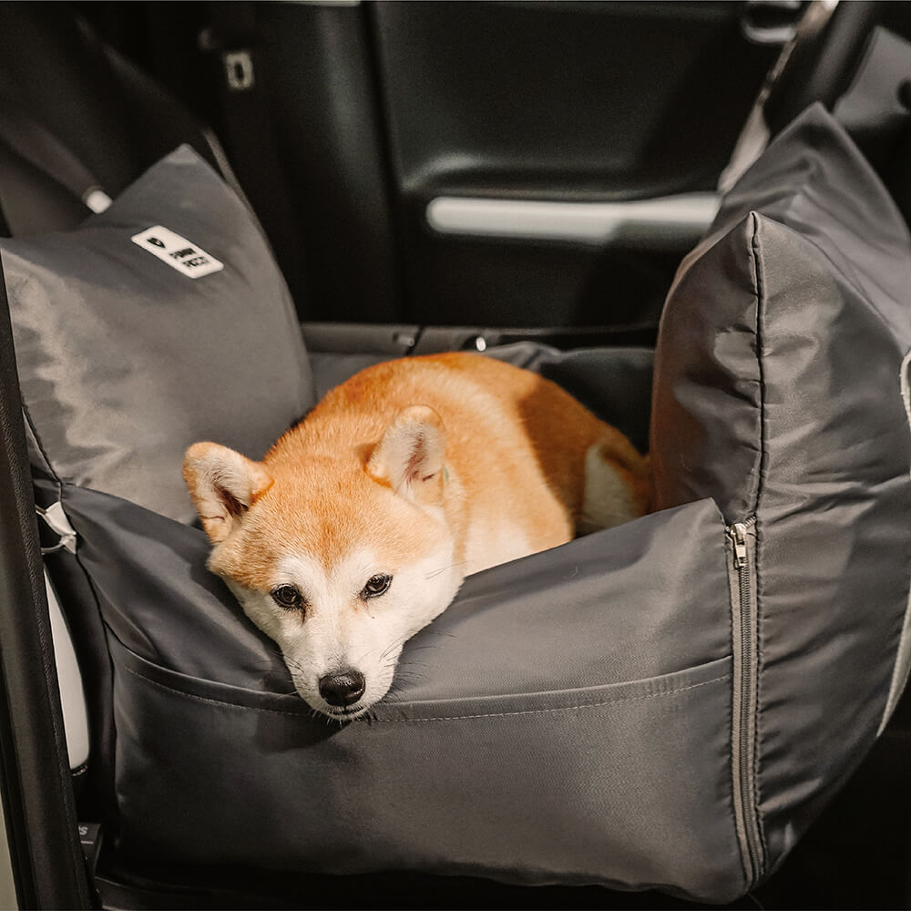 Waterproof Dog Car Seat Bed - First Class